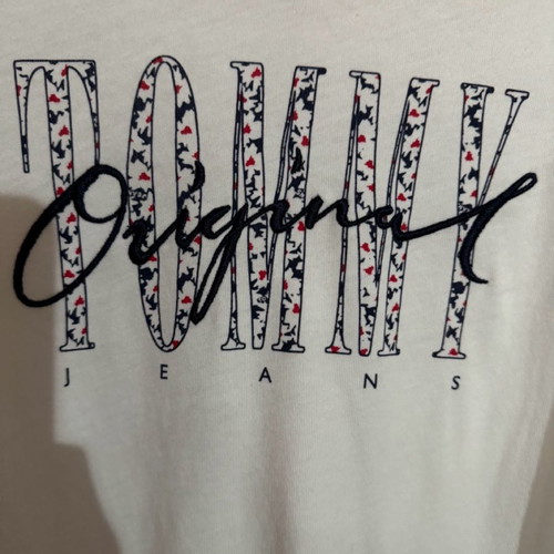 Tommy Jeans T-shirt new, white, size S