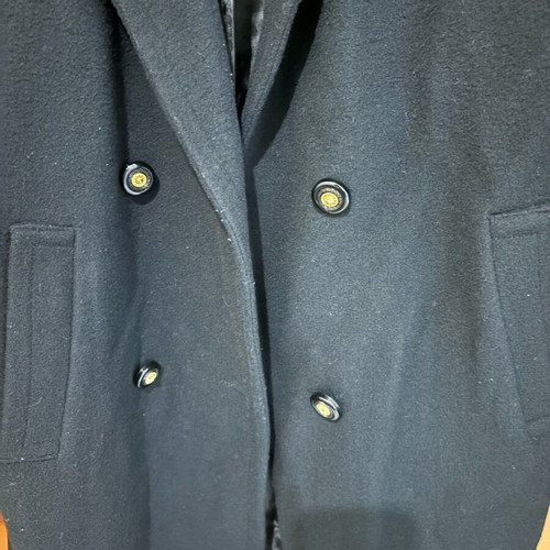 Women's coat used, black, size L