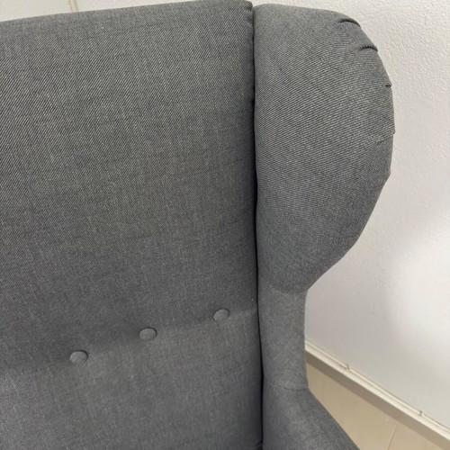 IKEA grey armchair