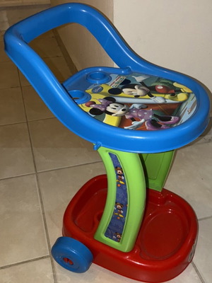 Mickey children's stroller used