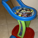 Mickey children's stroller used