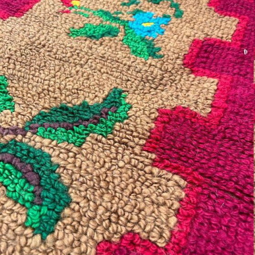 Handwoven loom rug set of 3 pieces like new