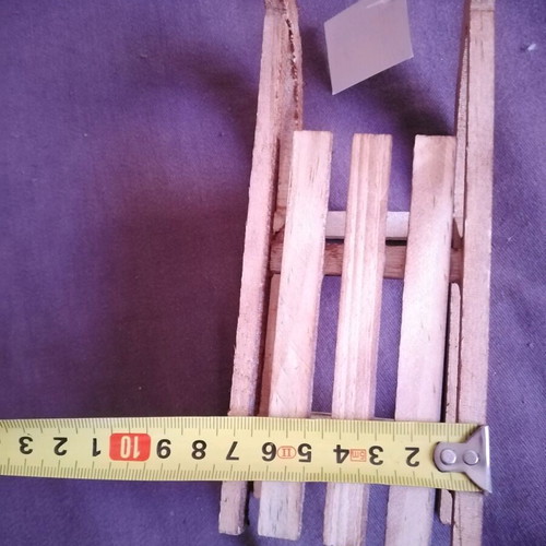 Wooden decorative sleigh new