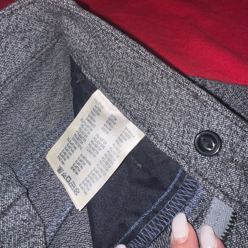 Lee chino pants like new, slim fit, gray, size S