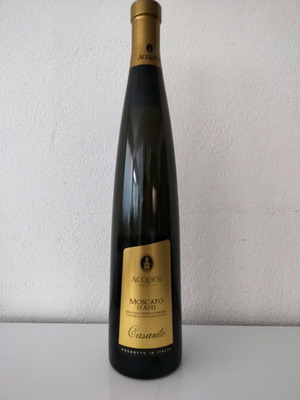 Aquesti Moscato D Asti white semi-sparkling wine 750ml new