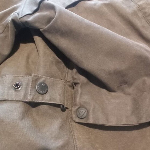 Dainese men's motorcycle jacket khaki like new, size 48