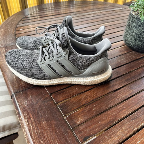 Adidas Ultraboost running shoes, grey, size 44