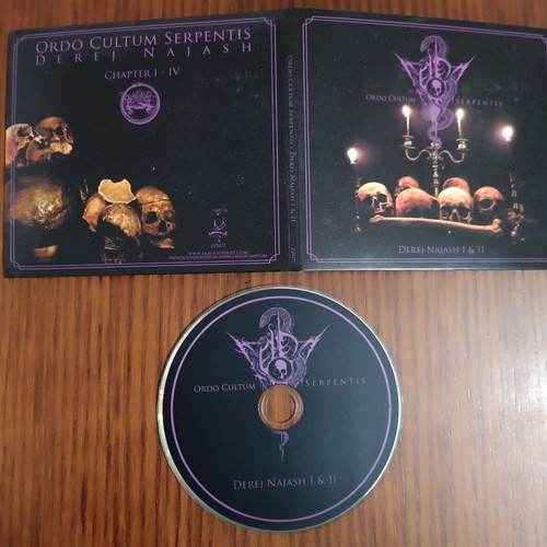 Ordo Cultum Serpentis Derej Najash I & II CD new, limited edition
