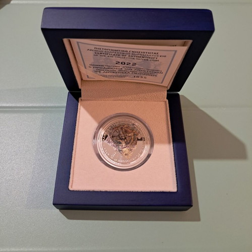 Silver Collectible 10 Euro Coin 2022 Proof Mechanism of Antikythera