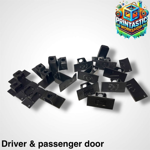 BMW E36 door panel clips new