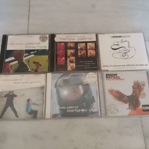 Snow Patrol CD collection used, rock