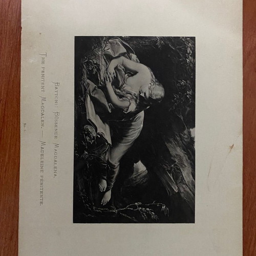 Collectible engravings used, set of 4 pieces