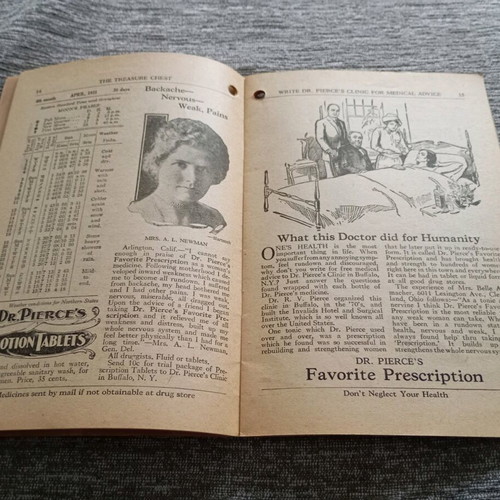 Vintage American Almanacs set of 3 (1919, 1931, 1940)