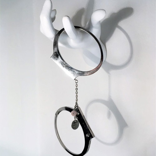 Nomination Freedom Handcuff Bracelet used with Genuine Diamond