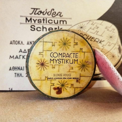 Collectible art deco Compacte Mysticum by Scherk like new