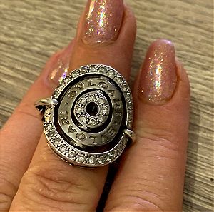 δαχτυλίδι ασημένιο 925 BVLGARI