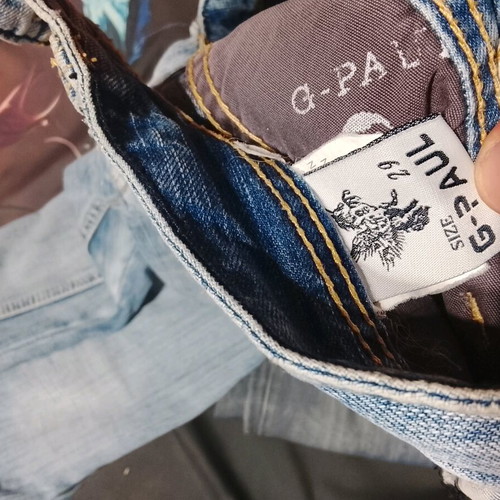 Jeans like new, slim fit, blue