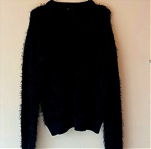 Μαύρο πουλόβερ μεγέθους S