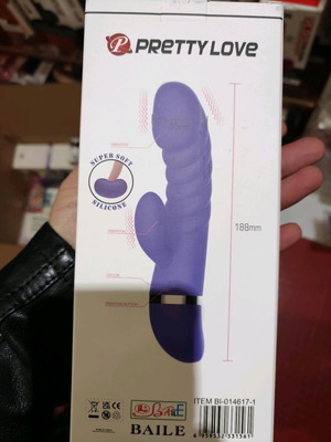 Double vibrator soft new