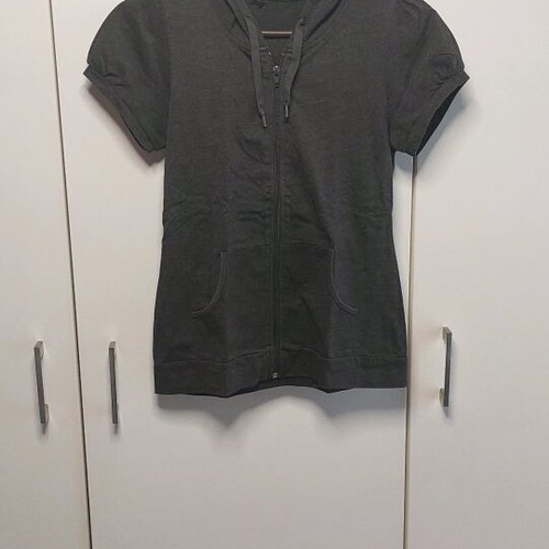 Women's hoodie blouse XS-S like new dark gray