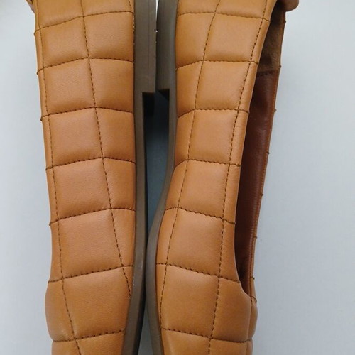 Gianna Kazakou leather ballerinas like new, beige and brown, size 36