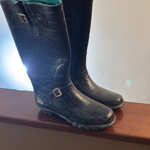 Next black boots like new, size 40