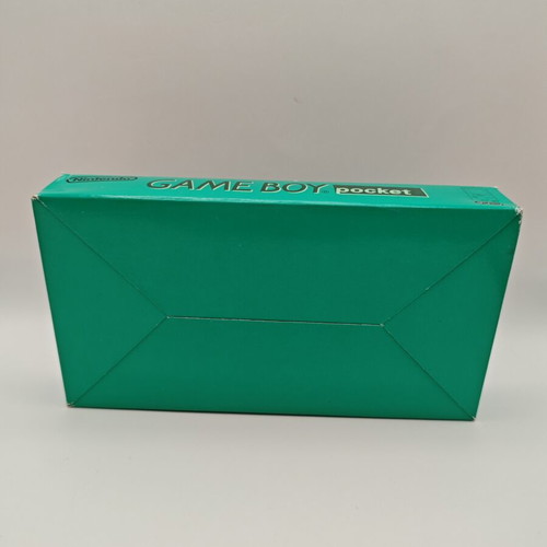Game Boy Pocket green boxed used, official Nintendo console
