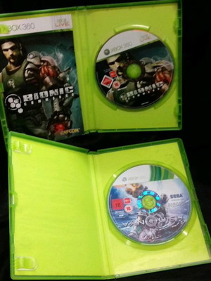 Vanquish and Bionic Commando Xbox 360 used