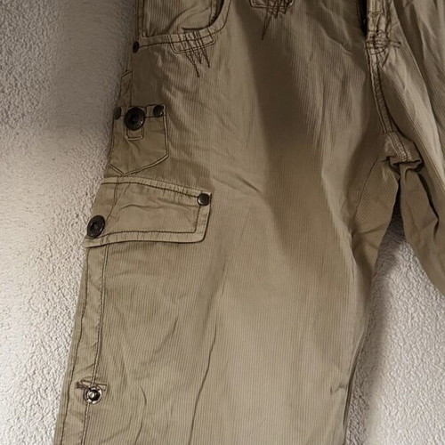 Biston Club women's cargo bermuda shorts, beige