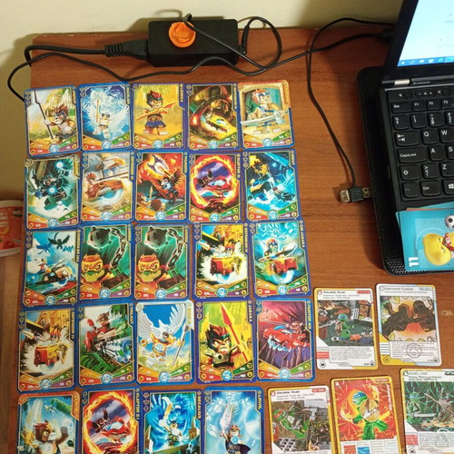 Lego Ninjago, Chima and Other Trading Card Collection like new
