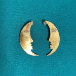 Handmade earrings new, copper