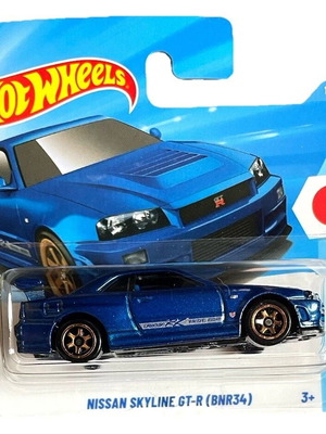 Hot Wheels Nissan Skyline GT-R (BNR34) καινούργιο