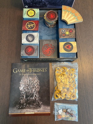 Game Of Thrones The Iron Throne Board Game like new