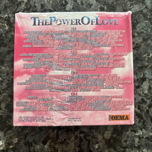 The Power Of Love 4CD collectible romantic music box set new