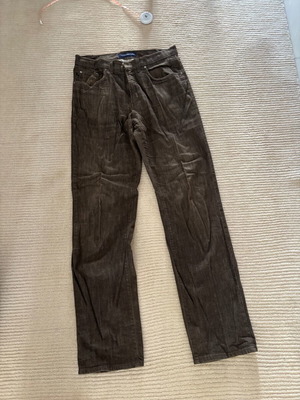 Trussardi men's jeans dark brown like new