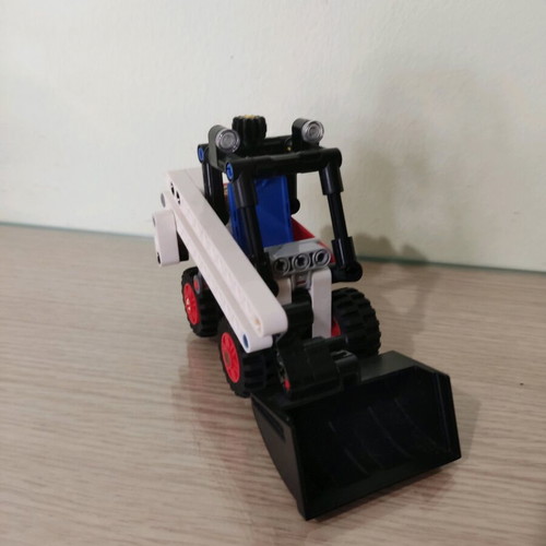 Lego Technic set like new with motorcycle, airplane, excavator and forklift