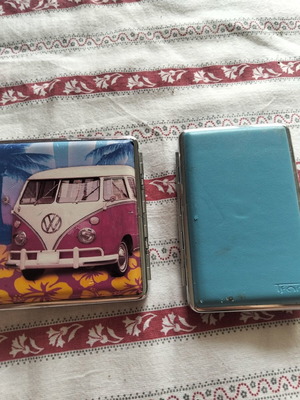 Tobacco cases used, sold as a pack