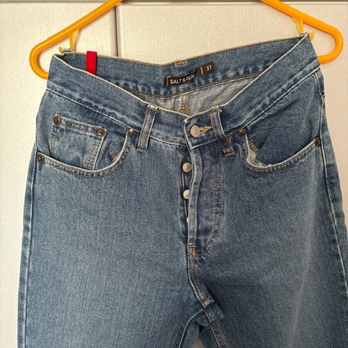 Salt&pepper Kate jeans with rips used, mid-rise, size 27