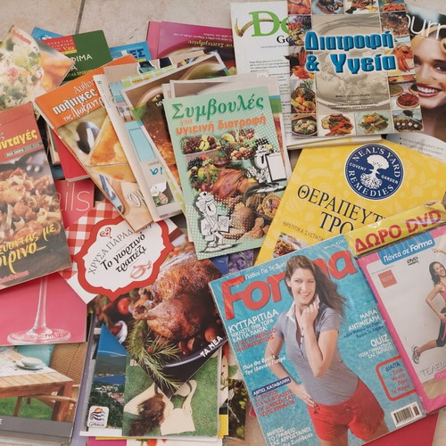 Magazine pack like new, cooking, health, beauty, and nutrition