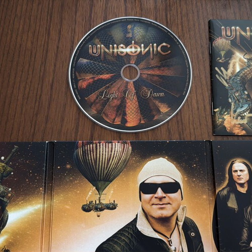 Unisonic Light of Dawn CD signed, like new, hard rock heavy metal