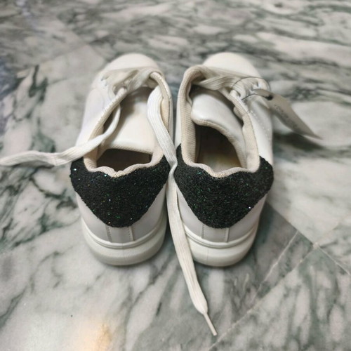 Celestino sneakers white with dark green glitter new size 36