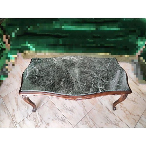 Living room coffee tables used, marble, set of 3