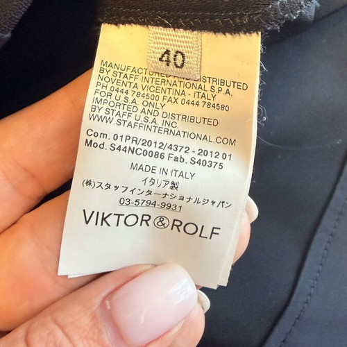 Viktor&Rolf blouse black, like new, size S
