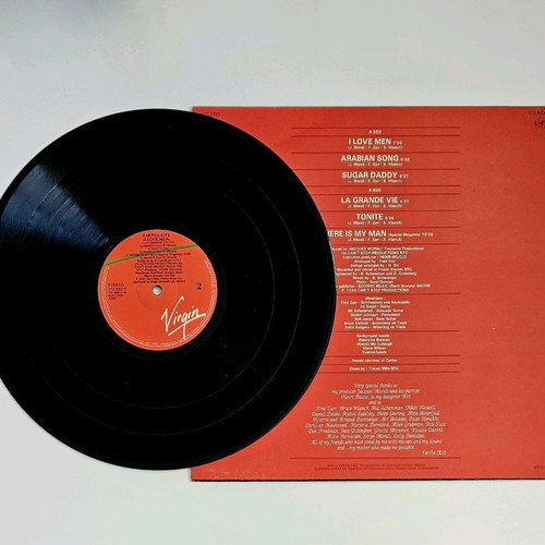 Eartha Kitt I Love Men vinyl record like new