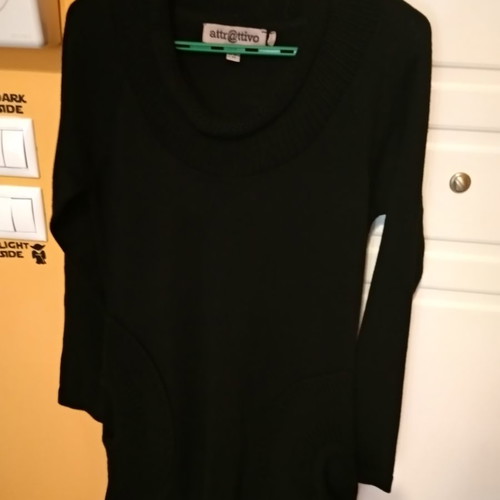 Attrattivo dress used, black, size M, elastic fit