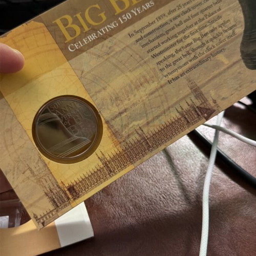 Big Ben Commemorative Medal Cover by Royal Mail and Royal Mint new