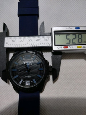 BORMANN PRO wristwatch used, large silicone strap