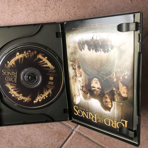 Lord of the Rings Trilogy DVD used, Region 1, first edition with Gollum gift