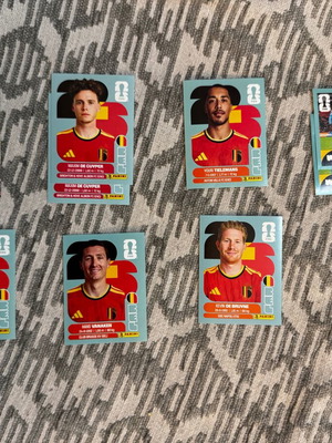 Αυτοκόλλητα Panini FIFA World Cup 2026 Βέλγιο, πακέτο 7