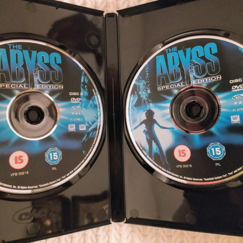 The Abyss DVD special edition two discs like new